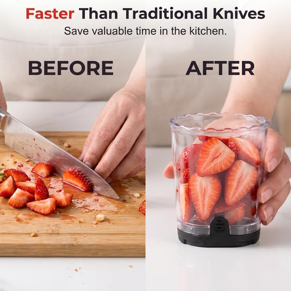 Strawberry Slicer, 2026 New Egg Slicer for Hard Boiled Eggs, 3.54" x 3.94" Kitchen Slicer for Fruits & Vegetables, Durable Meal Prep Tool for Home Use (Pink)