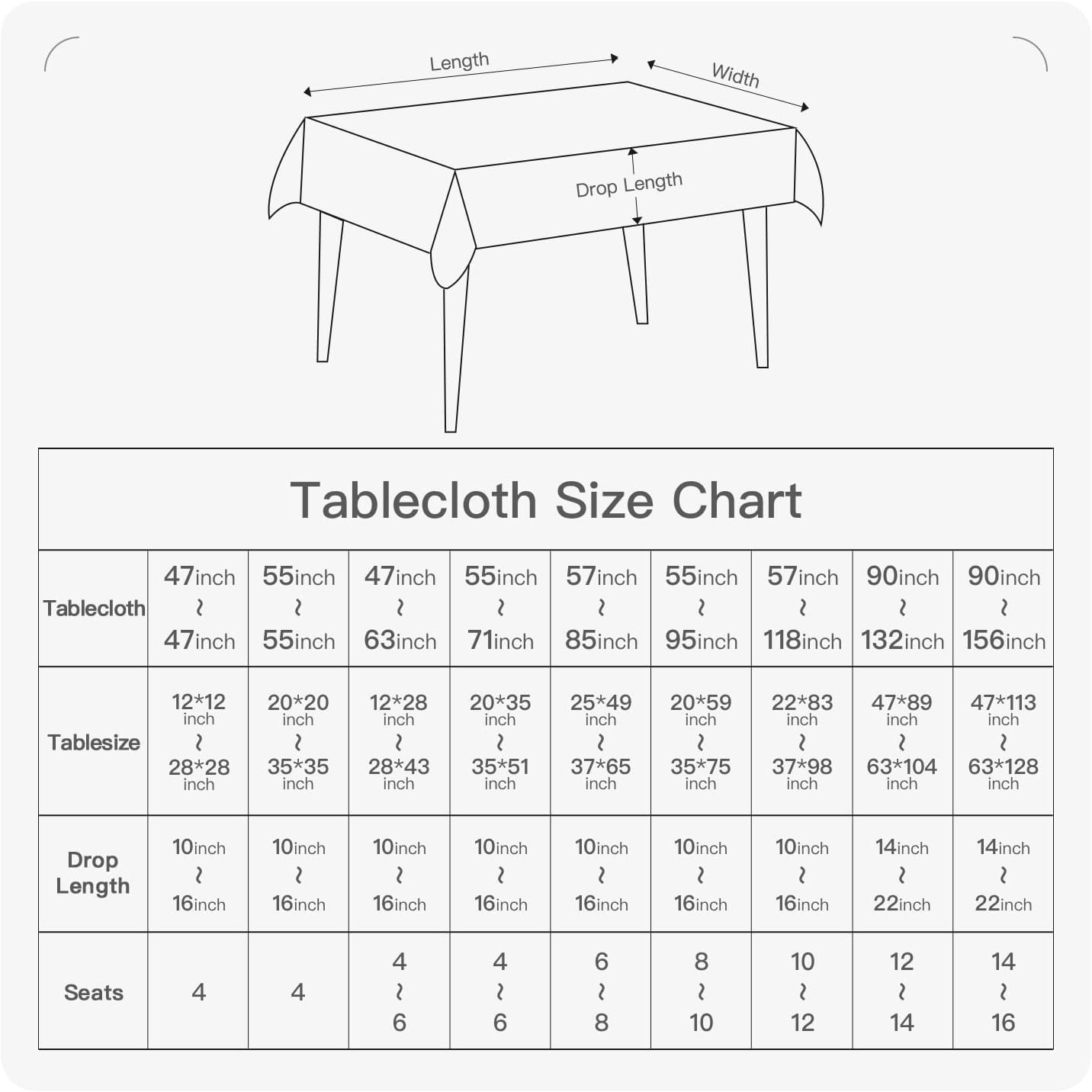 BALCONY & FALCON Rectangle Tablecloth Washable Wrinkle Resistant and Water Proof Table Cloth Decorative Linen Fabric Tablecloths for Dining Parties Kitchen Wedding and Outdoor Use (Light Pink, 57x85)