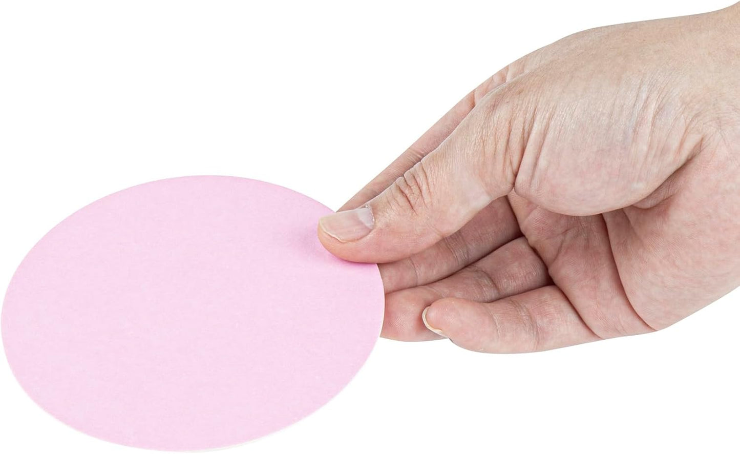 Restaurantware Drink Coaster 100 Count 4 Inch Super Absorbent Disposable Bar Coasters Tear-Resistant Reusable Drink Coasters High-Density Pulpboard Pink