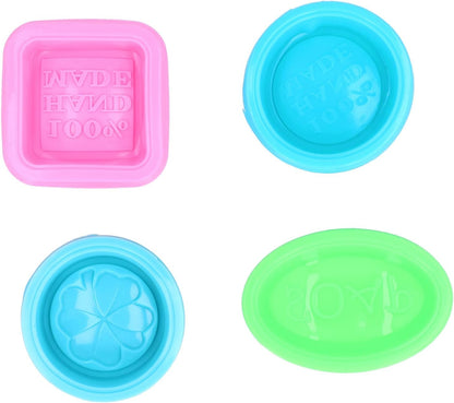 Silicone Cake Set, Food Grade Multifunctional Baking 16pcs Dark Blue Green Pink Light Blue - Safe Non - Material, Easy Clean, Ideal for Kitchen, Parties & Camping