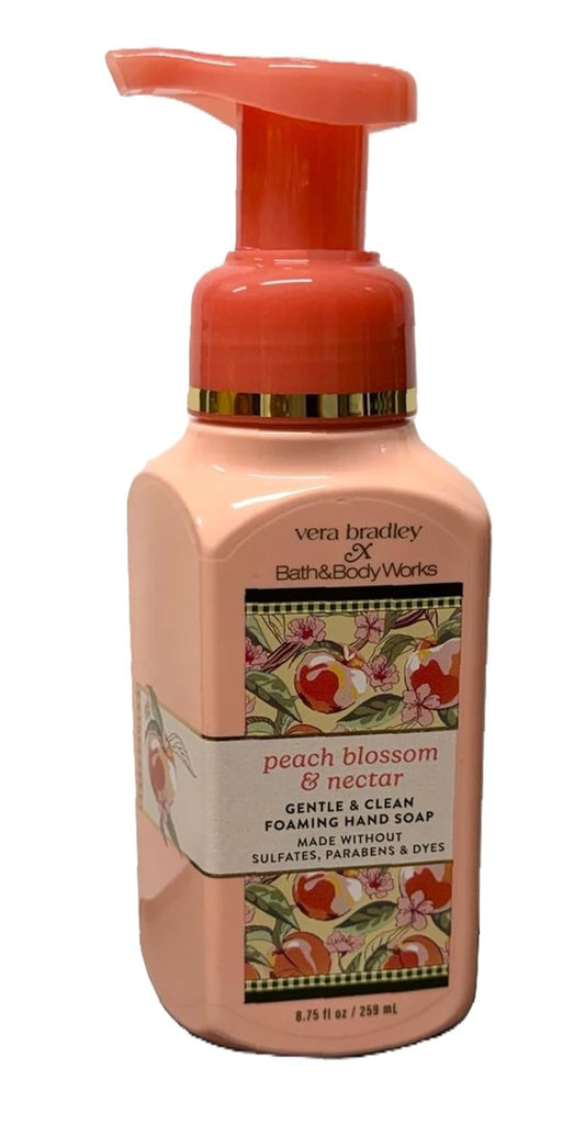 Bath & Body Works Spring Scents Gentle & Clean Foaming Hand Soap - 8.75 fl oz (Peach Blossom and Nectar)