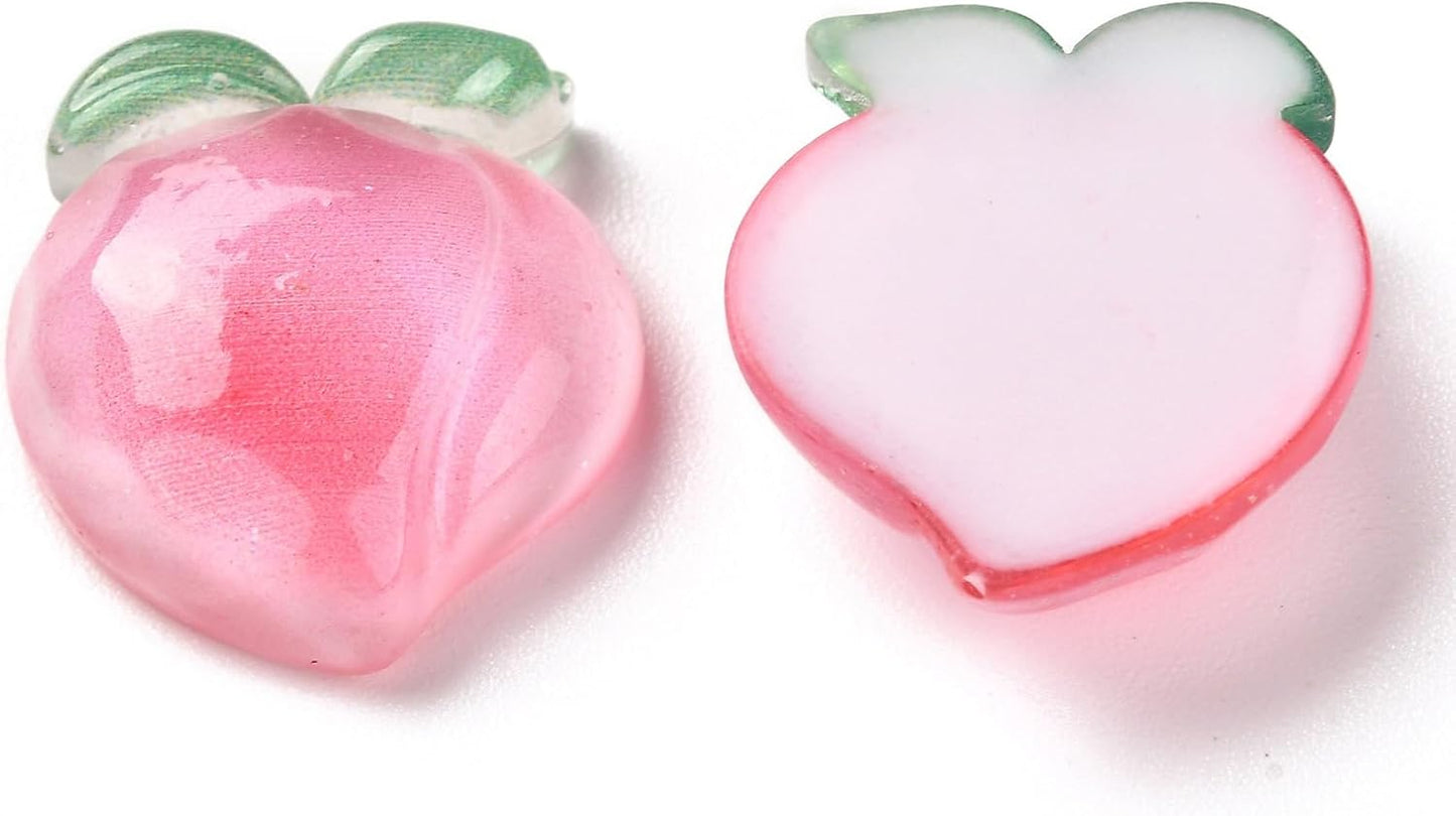 Ipotkitt Assorted Resin Food Dessert Snack Animal Cabochons Cute Embellishments for DIY Craft Phone Case Bag Decor Jewelry Making