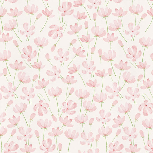 GaliGali Peel and Stick Wallpaper, Pink Floral Wall Paper, Summer Flowers Self Adhesive Wallpaper, Removable Contact Paper for Bedroom Cabinets Bathroom Decor Vinyl Waterproof 17.3"x118"