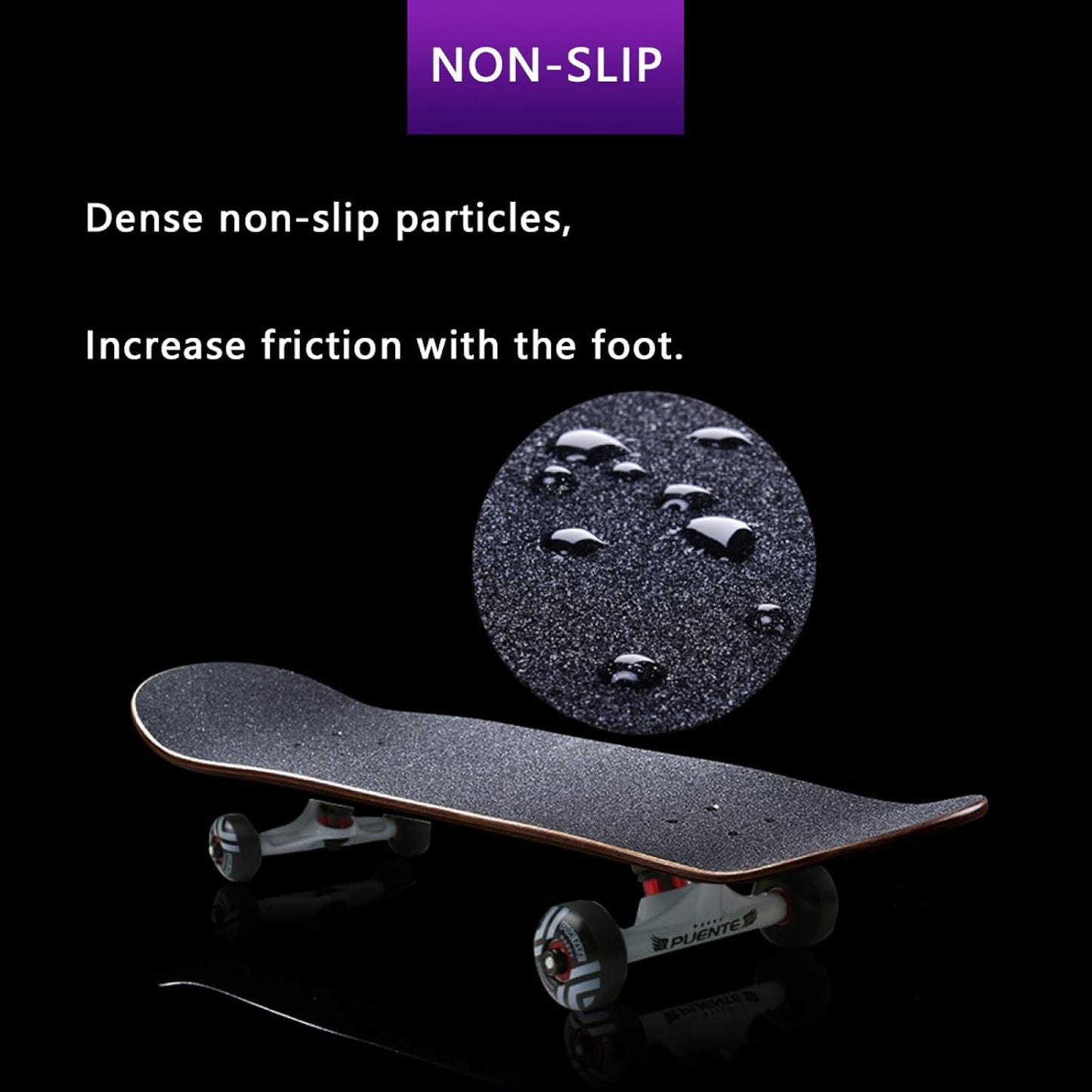 Custom Skateboard Grip Tape Personalized Picture Logo Text Scooter Griptape Longboard Stickers Design Sandpaper for Skateboards Customized Skateboarding Gifts for Men Women, Coral