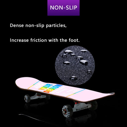 sophiehome Custom Personalized Customize Image/Logo Skateboard Sticker Upload Your Logo or Image Design Light Pink