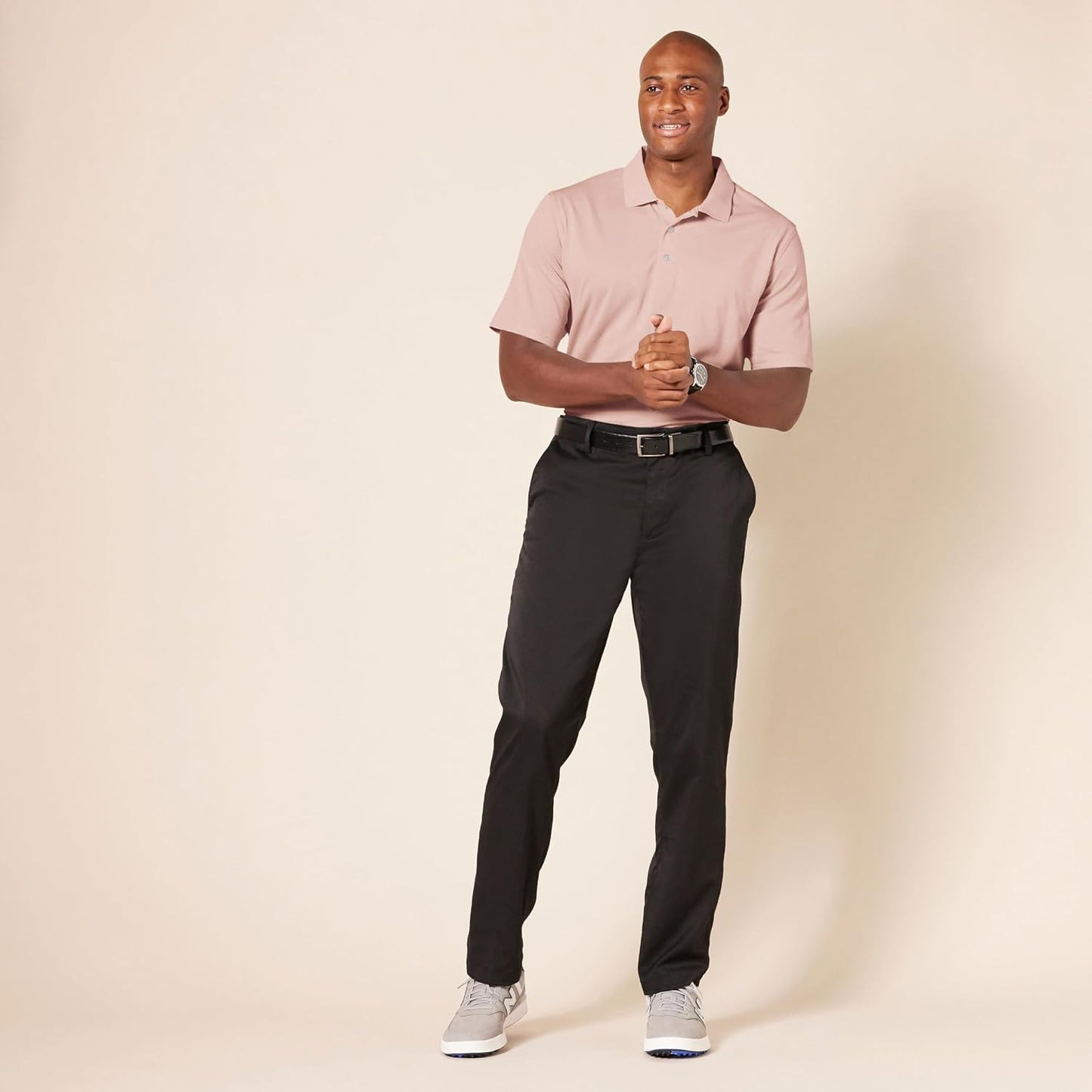 Amazon Essentials Men's Regular-Fit Quick-Dry Short-Sleeve Golf Polo Shirt