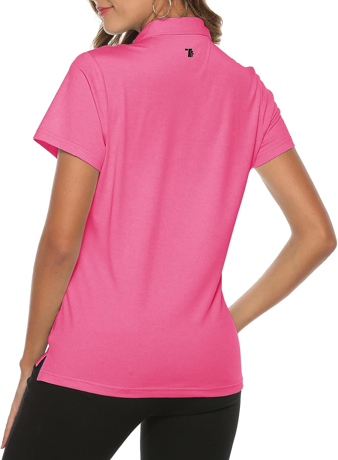 Rdruko Women's Golf Polo Shirts Short Sleeve Dry Fit Moisture Wicking Tennis Sports Casual Collared T Shirts