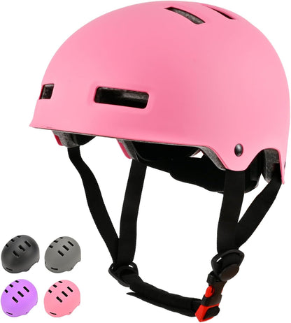 Adjustable Kids Bike Helmet for Boys Girls Youth, Kids Protective Helmets for Multi-Sports Skateboard Scooter Bicycle Cycling Skating