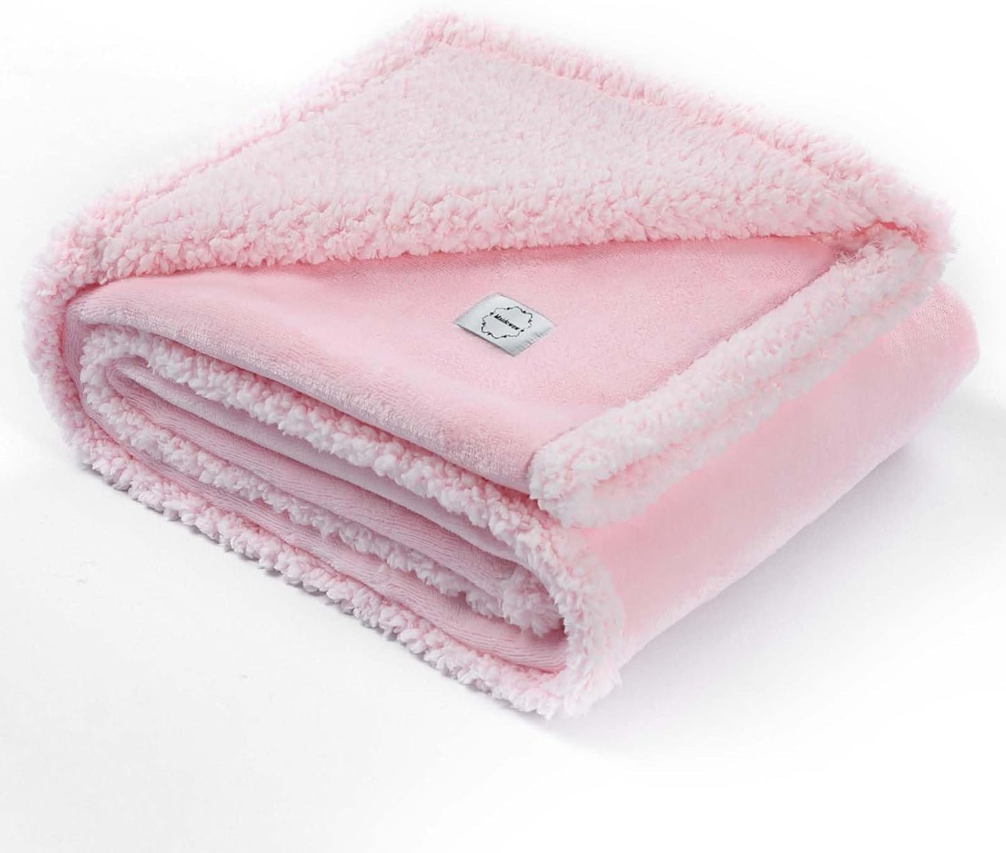 Waterproof Dog Blanket Reversible Fluffy Pet Bed Cover Pink Puppy Blankets Leakproof Sofa Couch Washable Cover Cat Pet Blanket for Warm-S