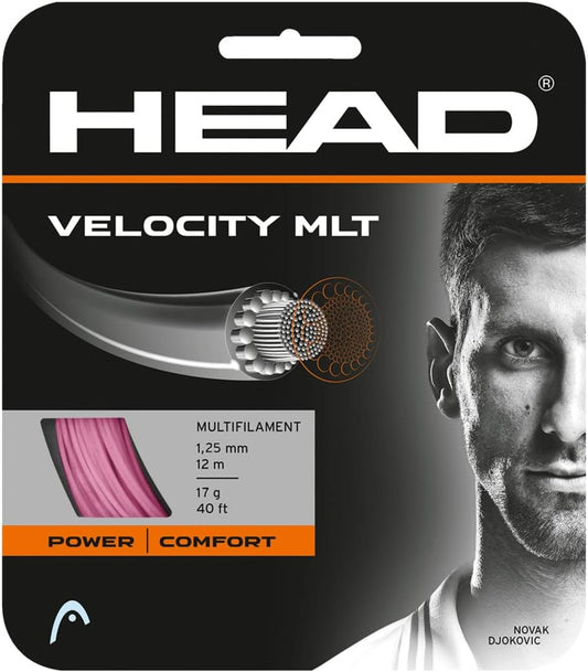 HEAD Velocity MLT Tennis Racket String 40' Set Multifilament Racquet String