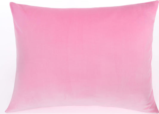SquishPillow by Original Squishmallows Standard Pillowcase - Ultra Soft “Solid Slumber - Pink”
