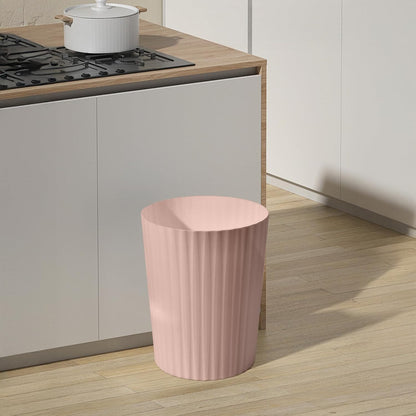 Trash Can - Small Waste basketbin - 2 Gallon- for Office,Home,Bathroom,Kitchen - Pink