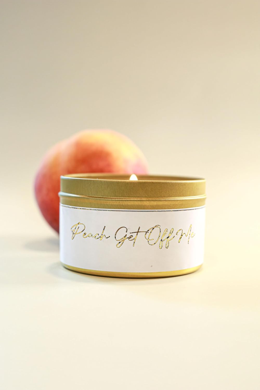 Peach Get Off Me - Luxury Scented Candle