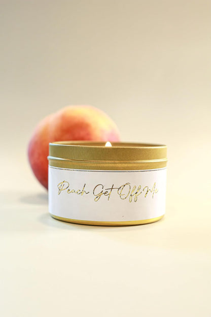 Peach Get Off Me - Luxury Scented Candle