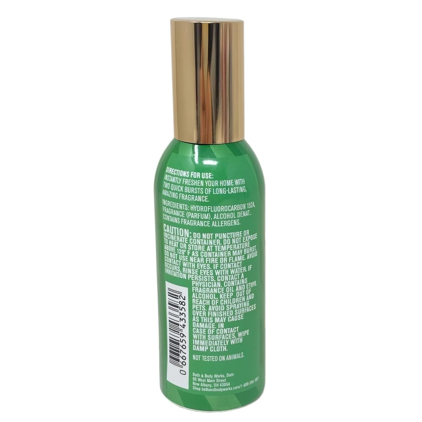 Bath & Body Works Under The Christmas Tree - 2 Concentrated Room Spray - with a Peach Gardenia Sample Soap