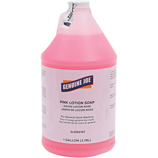 Genuine Joe GJO02107 Pink Lotion Soap