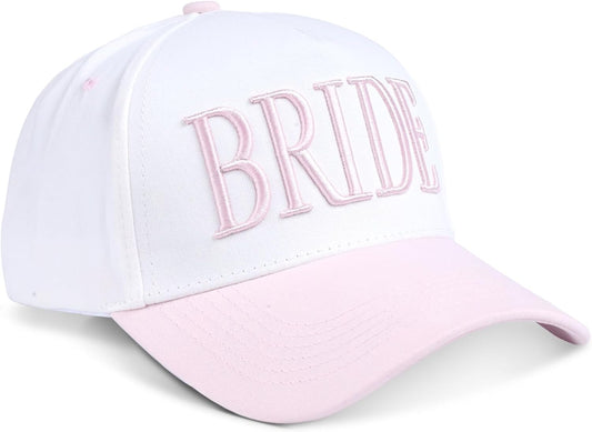 Bride Trucker Hat |Wedding Cap for Bride-to-Be，Bach Party Decorations, Bridesmaid Gift, Bridal Headwear,Wedding Cap