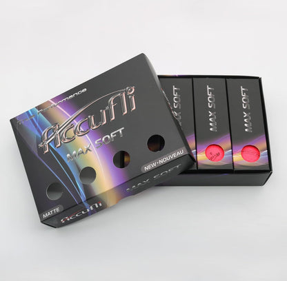 ACCUFLI Max Soft Matte Golf Balls