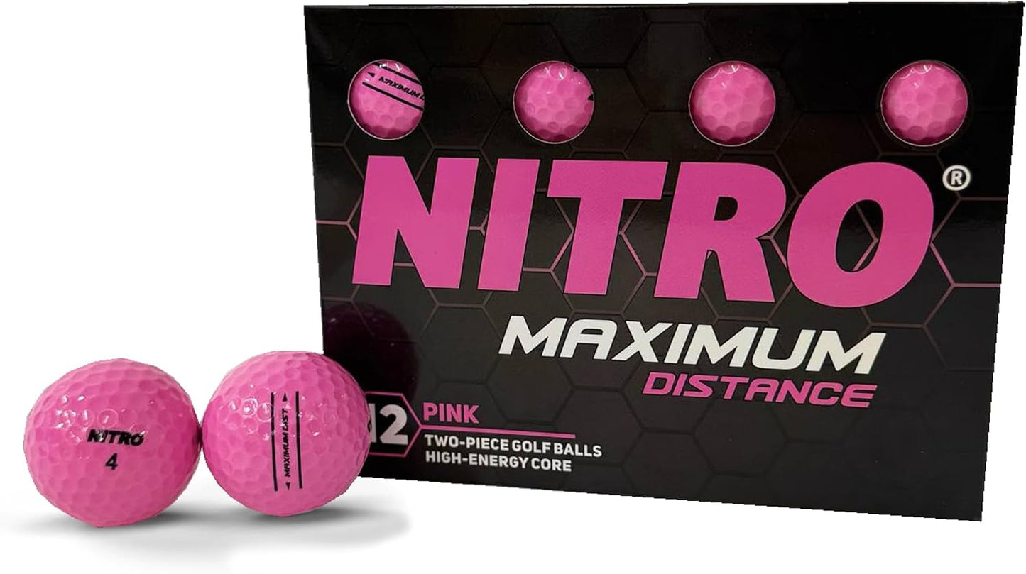 Nitro Maximum Distance Golf Ball (12-Pack)