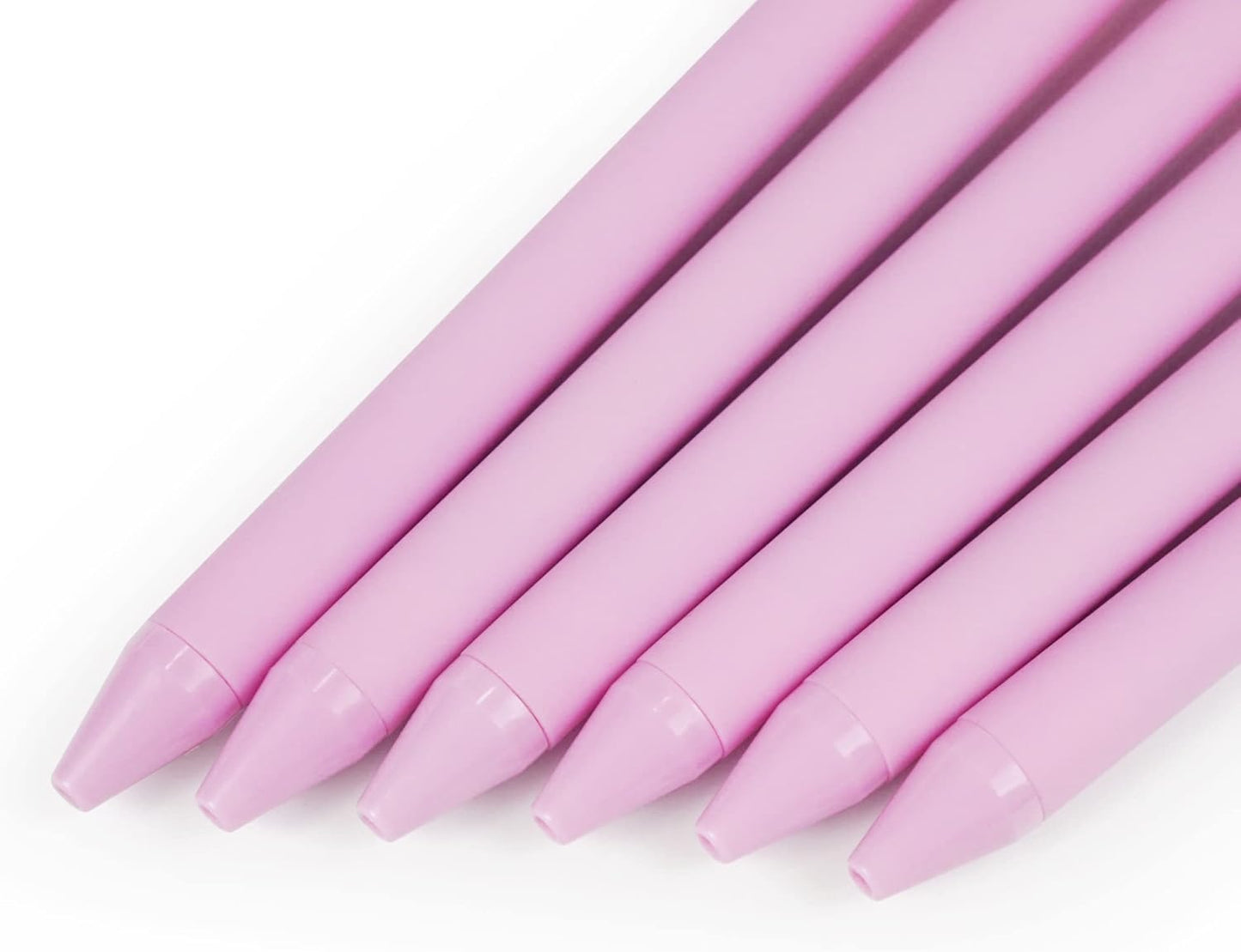 U-RIGHT 12 Pcs Gel Ink Pens Black Ink 0.5 mm Fine Point Smooth Writing Cute Pens for Office School (Light Pink)