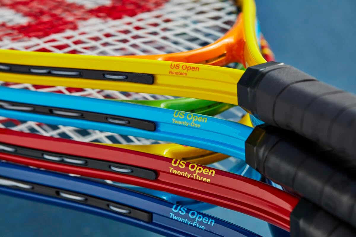 Wilson US Open Junior Tennis Racquet Bundled with an Advantage 2.5 Tennis Bag - Perfect Starter Set for Kids Age 3-10