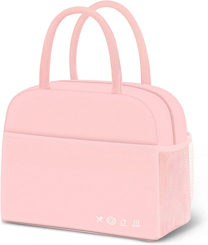 DALINDA Lunch Bag Lunch Box for Women Men, Insulated Lunch Bags Water-Resistant Cute Cooler Lunch Tote Bag, Reusable Large Capacity for Work Travel Picnic