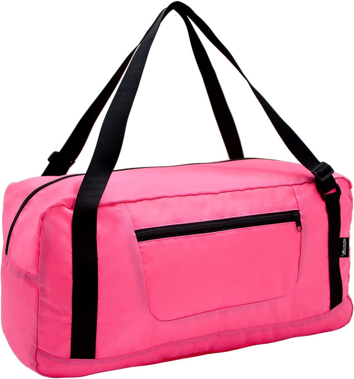 HOLYLUCK Foldable Travel Duffel Bag For Women & Men Luggage Great for Gym - pink