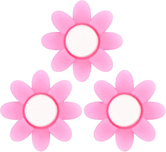 Tennis Racket Vibration Dampener Soft Silicone Racket Shock Absorber for Tennis Racquet String - Flower Shaped