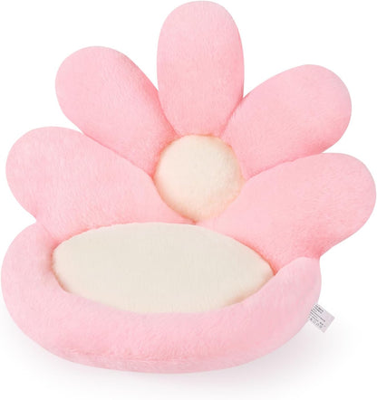 Ditucu Flower Shape Chair Pillow Cute Seat Cushion 19 inch Comfy Lazy Sofa Floor Pillows Dorm Seating for Bedroom Decor Pink