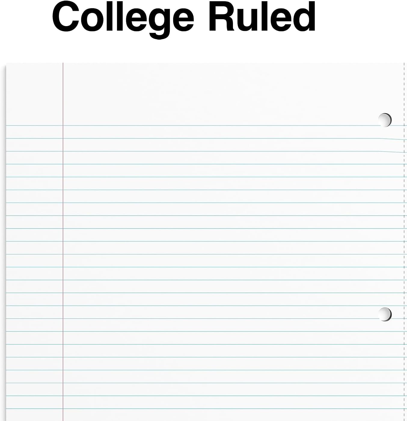 STAPLES Durable Poly Cover 1‑Subject Notebook, 8.5” x 11”, College Ruled, Pink