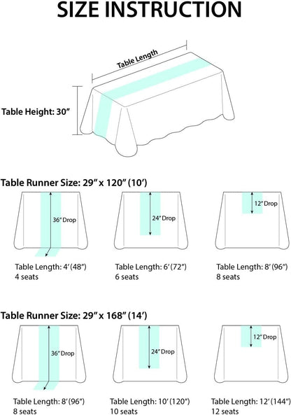 Ling's Moment 14Ft Blush Table Runner, Wedding Sheer Chiffon Table Runners | Silver Sparkle Dusty Pink, Rustic Boho Wedding Decor, Bridal Shower, Wedding Sweetheart Table Decor