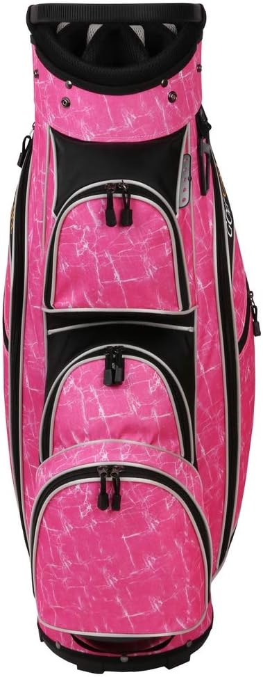 Golf Girl Ladies 14 Way Cart Bag - Pink