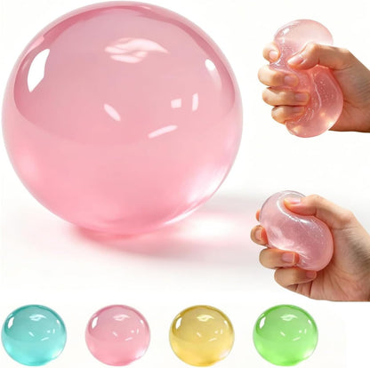 2026 New Coconut Oil Stress Ball - Slow Rising Squishy Toy, Odorless & Non-Sticky, Easy to Clean, for Stress Relief & Focus Improvement (Pink)