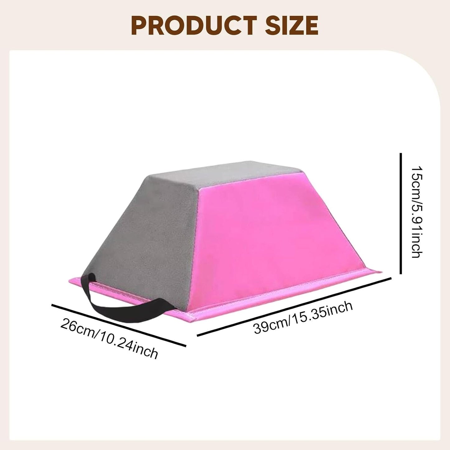 Balance Training Cheerleading Stand Practice Flyer Block Core Strength Flexibility Workout EPE Material Suitable for Office Outdoor
