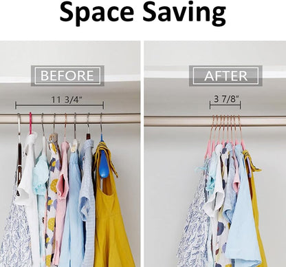 VECELO Premium Velvet Clothes Hangers Suit Heavy Duty (60 Pack)-Non Slip & Space-Saving with 8 Finger Clips & Tie Rack Excellent for Men and Women,Light Pink