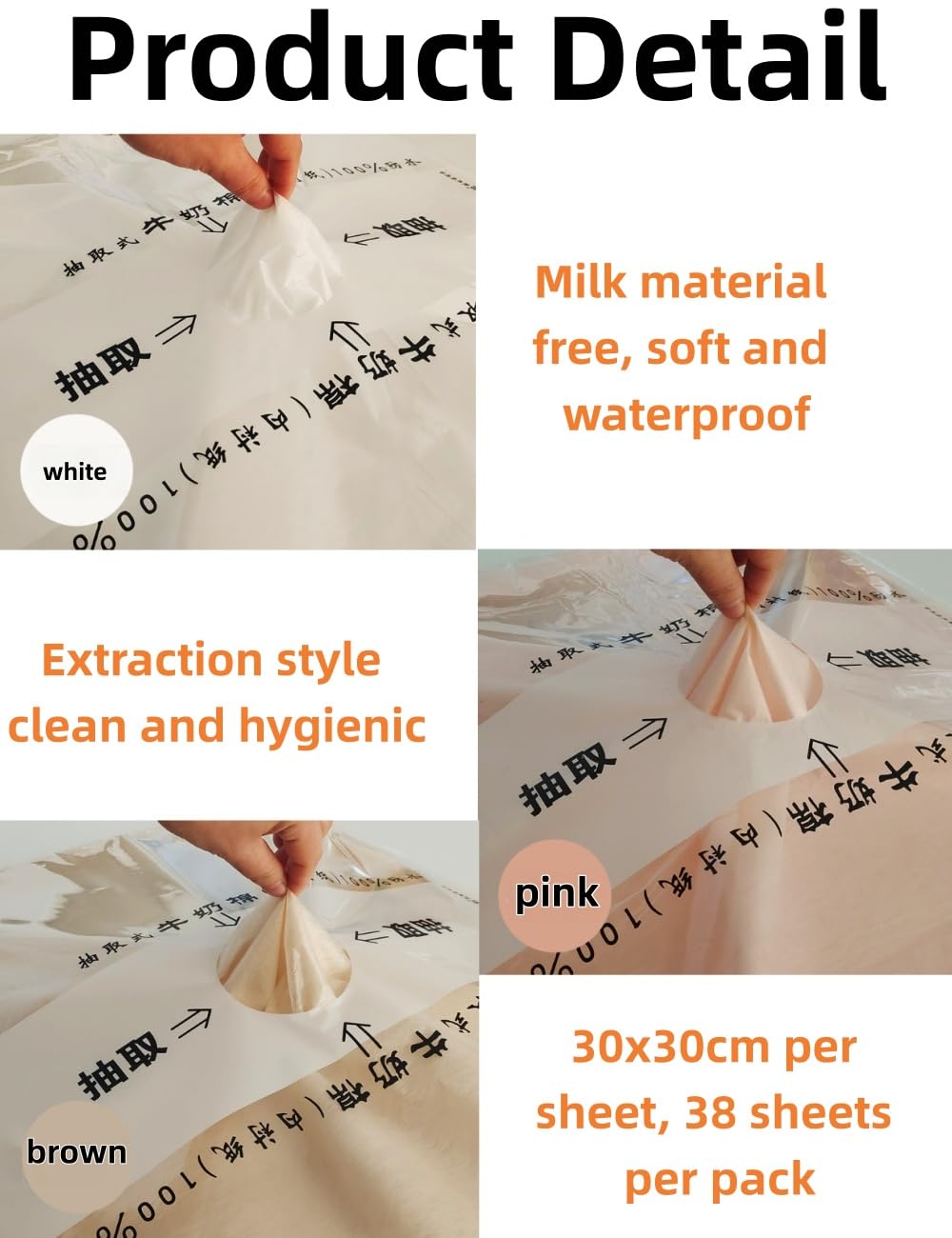 PAVNSO 114 Sheets Durable Tissue Flower Wrapping Paper, Waterproof Cotton Wrapping Paper Non-Woven Lining Paper, Floral Bouquet Wraps for Florist Packaging Arrangement/Florists(Pink)