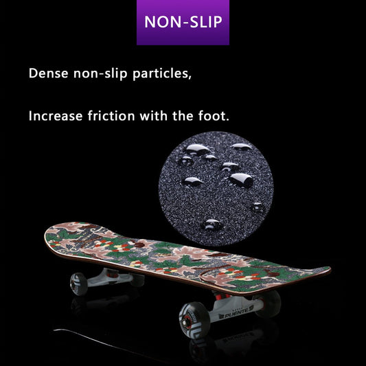 Personalize Skateboard Sticker with Dense Non-Slip Particles, Design Skateboard Stickers with Personalized Pattern, Customizable Non-Slip Skateboard Grip Tape with Image Logo Text, HotPink