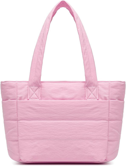 Covelin Lightweight Puffy Tote Bag for Women - Spacious, Versatile, and Practical Everyday Carry-All