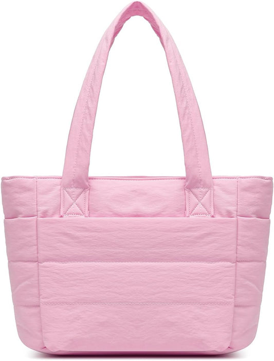 Covelin Lightweight Puffy Tote Bag for Women - Spacious, Versatile, and Practical Everyday Carry-All