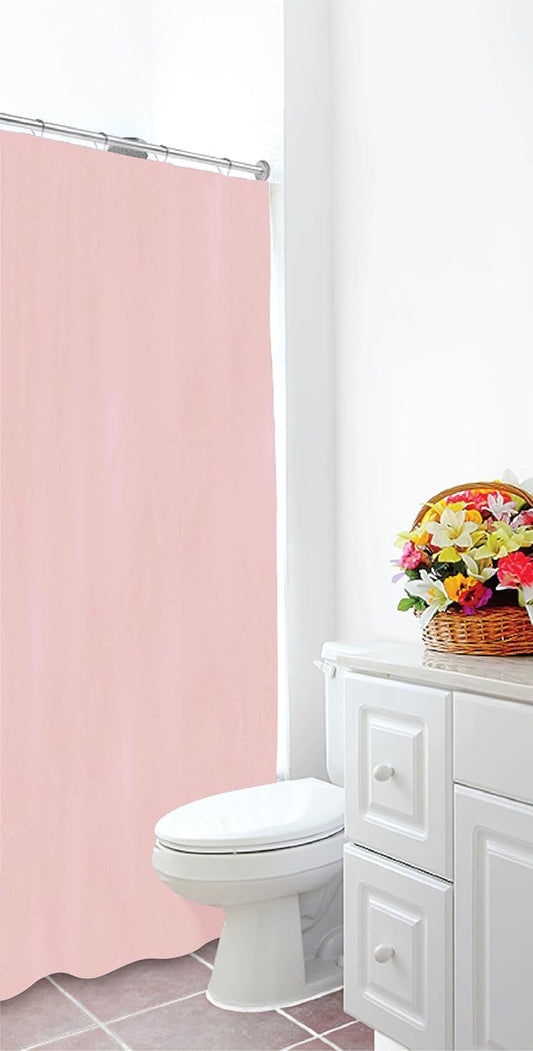 Home Expressions 3 Gauge PEVA Shower Curtain Liner with Magnets & Metal Grommets (70"x72") Upgrade Your Bathroom with This Durable 3-Gauge PEVA Shower Curtain Liner. Pink