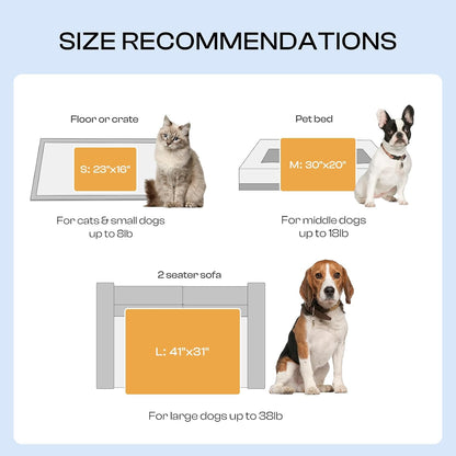 Luciphia 1 Pack 3 Calming Dog Blanket Fluffy Premium Fleece Pet Blankets Soft Sherpa Throw for Dogs Puppy Cat Pink Small (23" x16")