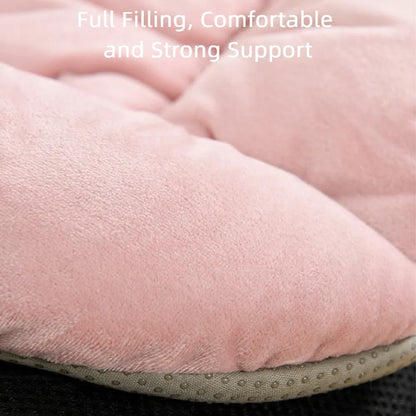 Desk Chair Cushion Office Chair Pad with High Back Support Seat Cushion with Non-Slip Bottom for Office Car Home Dining Room Kitchen