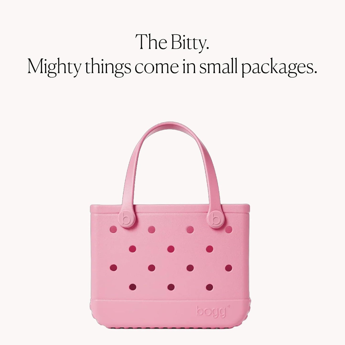 BOGG BAG Bitty Small Tote – 11” x 8.5” x 4.5” – Durable, Washable, Tip-proof – Beach, Pool, Boat, Work, Sports