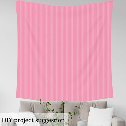 Erosebridal Pink Striped Fabric by The Yard Light Pink Waterproof Outdoor Fabric Geometric Simple Lines Upholstery Fabric Modern Farmhouse Decor Fabrics, 2 Yards