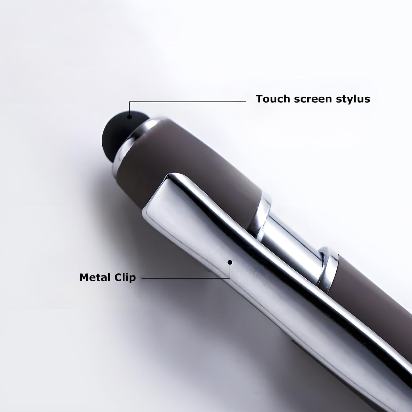 Personalized Custom Pens with Stylus Tip 10 20 50 100 200 500 Pcs Optional, Ballpoint Pen for Writing (peach)
