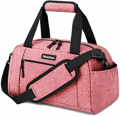 Noozion 14 inch Small Gym Bag for Women & Men, Lightweight Carry On Mini Duffle Bag with Multiple Pockets, Sports Bag for Travel and Workout.