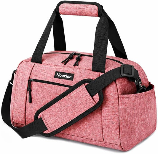 Noozion 14 inch Small Gym Bag for Women & Men, Lightweight Carry On Mini Duffle Bag with Multiple Pockets, Sports Bag for Travel and Workout.
