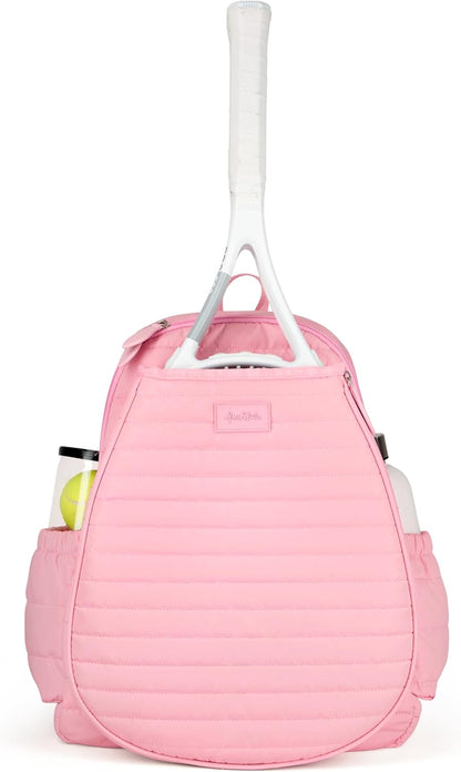 Ame & Lulu Game On Tennis Backpack - Contains Padded & Adjustable Straps - Two Exterior Water Bottle Pockets