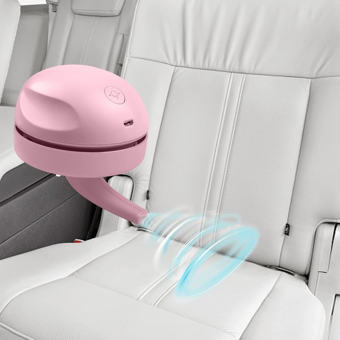 prowithlin Portable Desktop Vacuum Cleaner, USB Charging, Pink, Best for Cleaning Dust, Crumbs, Piano, Computer, Car etc.