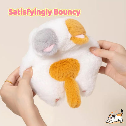 PEACH CAT Calico Cat Stuffed Animal Cute Kitten Plushies Small Plush Toys Gifts for Kids